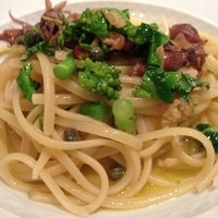 ロッシ - ホタルイカと菜の花のスパゲッティ