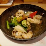 7FUKU - もう食べてたΨ( 'ч' ☆)相方さん。