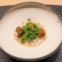 ひがしやま 司 - あん肝のシャリ粥