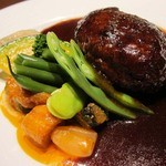 北新地 福多亭 The Ukai - こだわり自家挽き和牛ハンバーグ