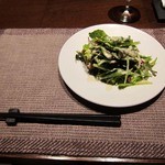 北新地 福多亭 The Ukai - 有機野菜のサラダ