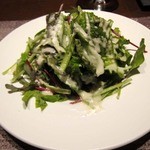 北新地 福多亭 The Ukai - 有機野菜のサラダ