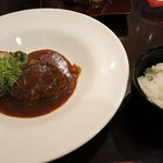 フクモト - ハンバーグランチ