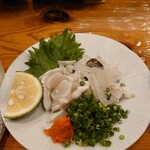 魚虎 - フグ皮ポン酢