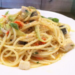 Il Germe - 切丁的鲭鱼丰富多彩！与美味油相结合的葱也脆脆的，非常好吃。