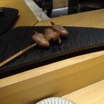 焼鳥 山もと - はつ