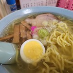 ラーメンだるまや - 麵のアップです。