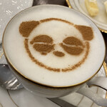 CAFE RESTAURANT MILLEFOGLIA - 京成パンダのカプチーノ