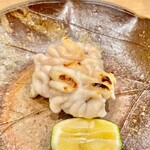 川田 - 2022.12.  白子の炭火焼き