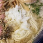 塩そば専門店 桑ばら - 魚介白湯そば（塩）