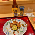 銀座 しのはら - ふぐの唐揚げ 追加4500円