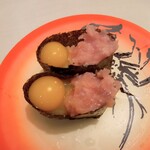 回転寿司すノ家 - うずら鉄火