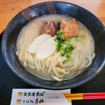 沖縄すば処　月桃 - 本ソーキそば(大)、こってりスープ