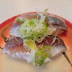 回転寿司すノ家 - 鯵