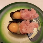 回転寿司すノ家 - うずら鉄火