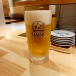 大衆食堂 bee - ビール 最初の1杯209円