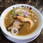 自家製麺 ら～めん かり屋 - エビ豚骨ら～めん