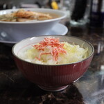 自家製麺 ら～めん かり屋 - チーズは少し炙ってありますね