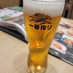 Sendai Tanya Rikyuu - 生ビール中(税込495円)