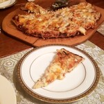 Bons Rapports - 自家製きんぴら味噌のピザ