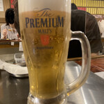 串かつ 七福神 - 生ビール 大