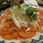 稲毛屋 - (6/9)新玉ねぎのサラダ