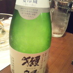 旬鮮炭火焼 獺祭 - 獺祭スパークリング