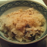 旬鮮炭火焼 獺祭 - 土鍋鯖炊き込みご飯は定番ですね