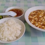 中華料理紅蘭 - 麻婆豆腐定食730円