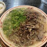 博多ラーメン なみへい - 博多ラーメン、ねぎキクラゲ多め