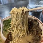 博多ラーメン なみへい - 低下水細麺