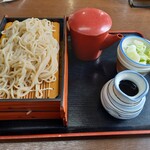 食事の店 ふじの - もりそば大盛