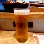 5坪 海らふ家 - ビール 500円