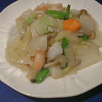 維新號 銀座新館 - 海鮮やきそば(2,100円)