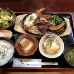 Wa Yoshi - サイコロステーキ定食¥1550