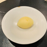 食堂セゾンドール - りんごのグラニテ（お口直し）