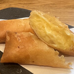 中国郷菜 壺厨天 - ◆洋梨＆カスタードの春巻き