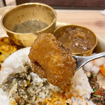 スパイスカレー あかつ亭 - 大根と鯖のカレー