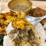 スパイスカレー あかつ亭 - カリフラワーのタルカリ