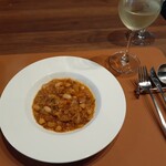 オステリア プロフーモ - 具沢山の豆のミネストローネ