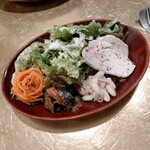 Pizzeria e Trattoria VACANZE NAGONE - 前菜盛り合わせ