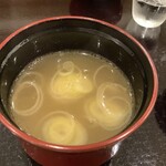 鮨 もりなり - お椀(　ﾟдﾟ)