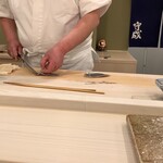 鮨 もりなり - アジ