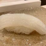 鮨 もりなり - 白イカ