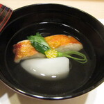 一魁 - 金目鯛と蕪のお碗