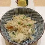 一魁 - かますといくらのご飯