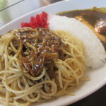 珈琲店豆の木 - カレー＆カレースパをスパ側から「