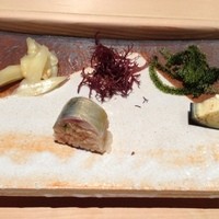 すし匠 齋藤 - 鯵の棒寿司。