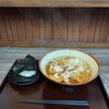 濱や - 料理写真:あつかけ肉そば＆おにぎり(明太子)/2023年1月14日