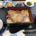 山安食堂 - 金目鯛のひつまぶし